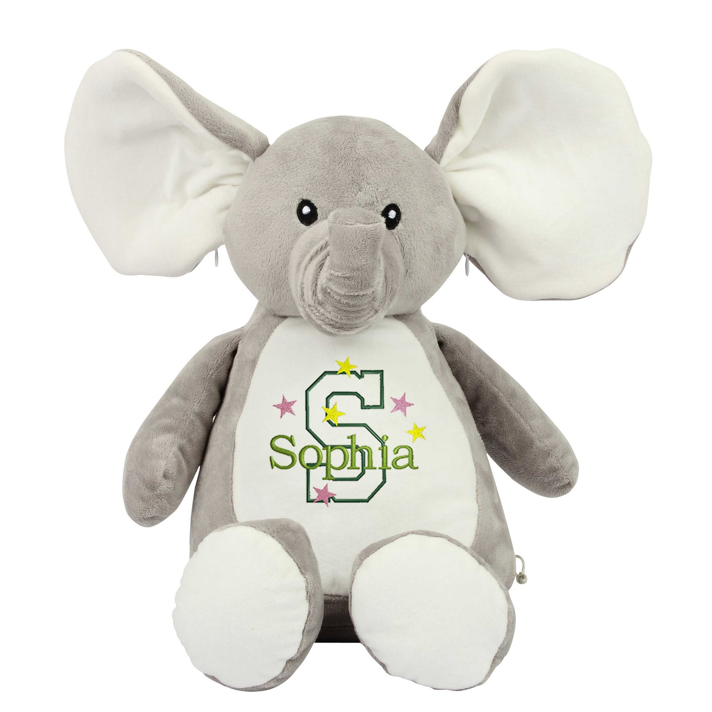 Personalised Elephant - Embroidered Name