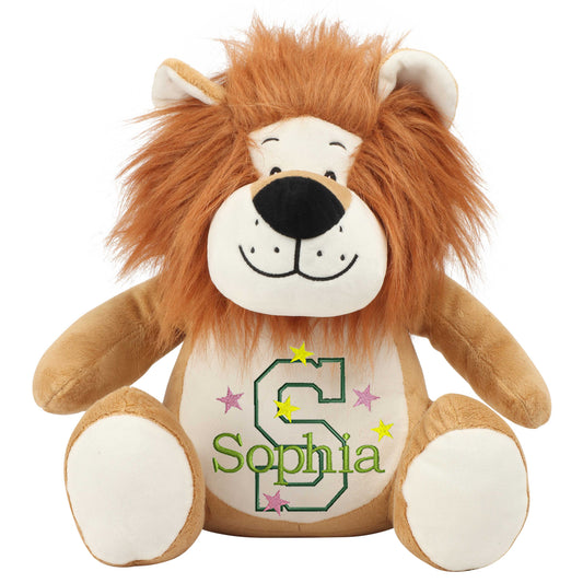 Personalised Lion - Embroidered Name