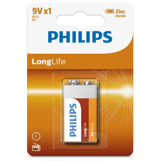 Philips Long Life Battery 9V