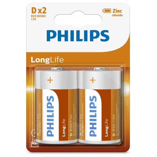 Philips Long Life Battery D2