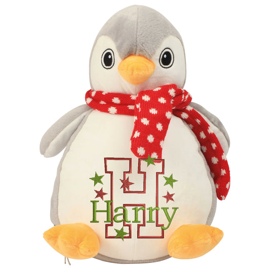 Personalised Penguin - Embroidered Name