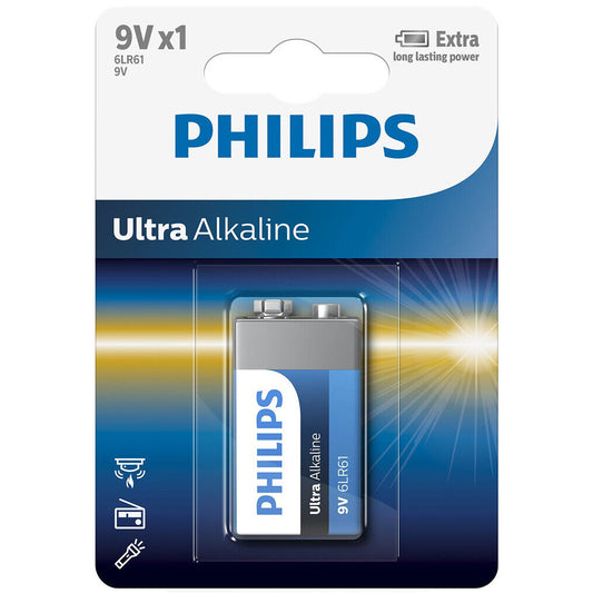 Philips Ultra Alkaline 9v Battery