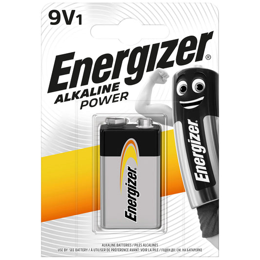 ENERGIZER® ALKALINE POWER – PP3 9V