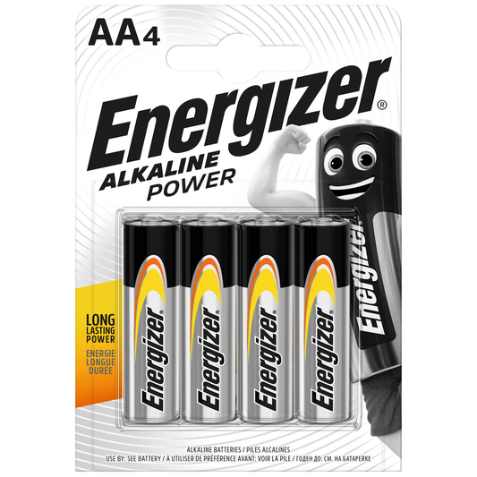 ENERGIZER® ALKALINE POWER – AA4