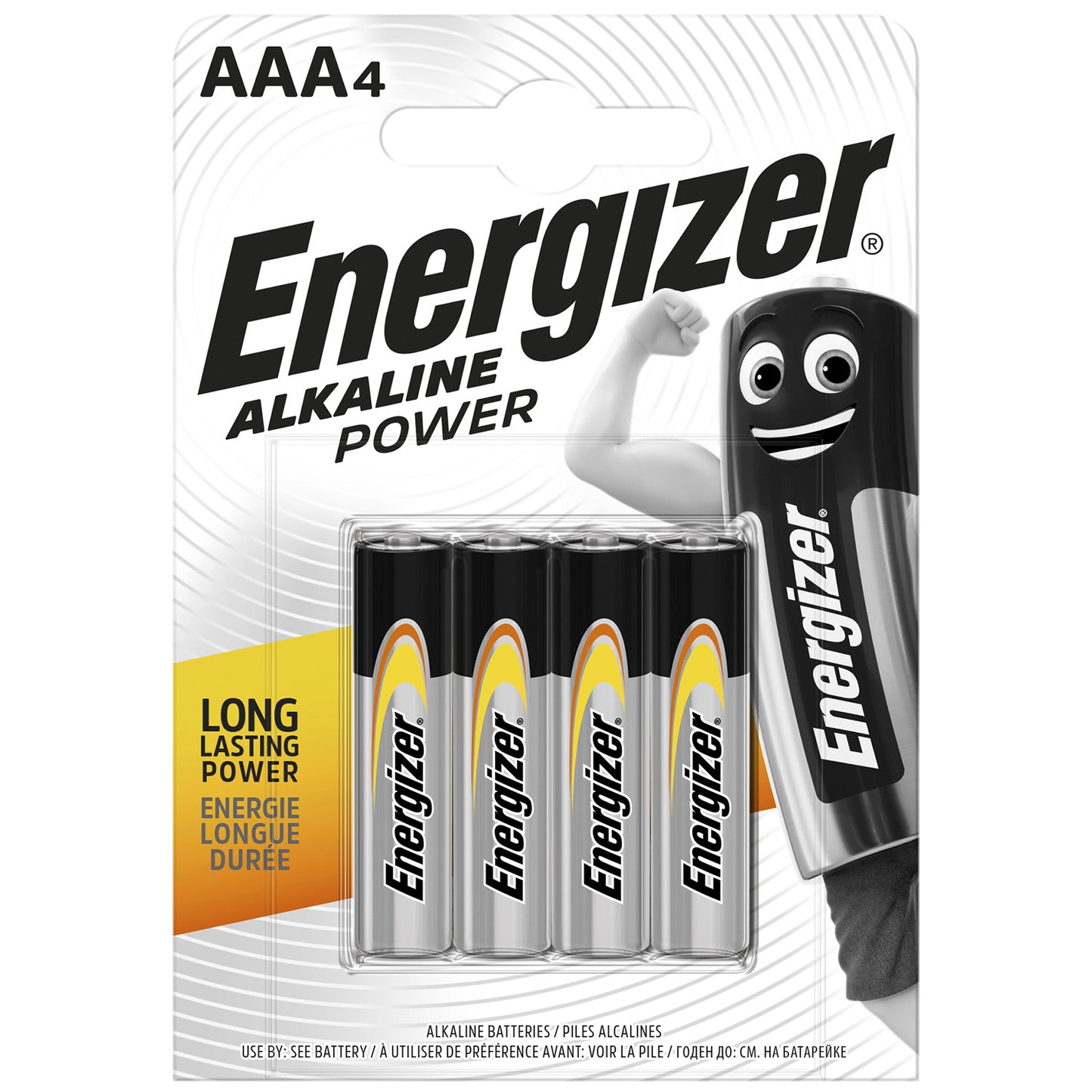 ENERGIZER® ALKALINE POWER – AAA4