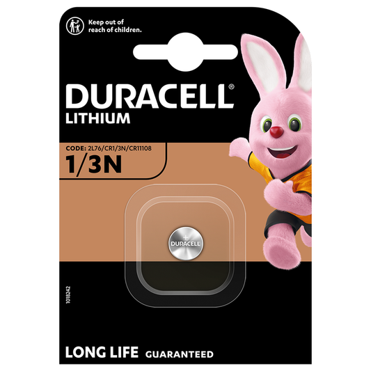 Duracell DL1/3N 3v Lithium (2L76)